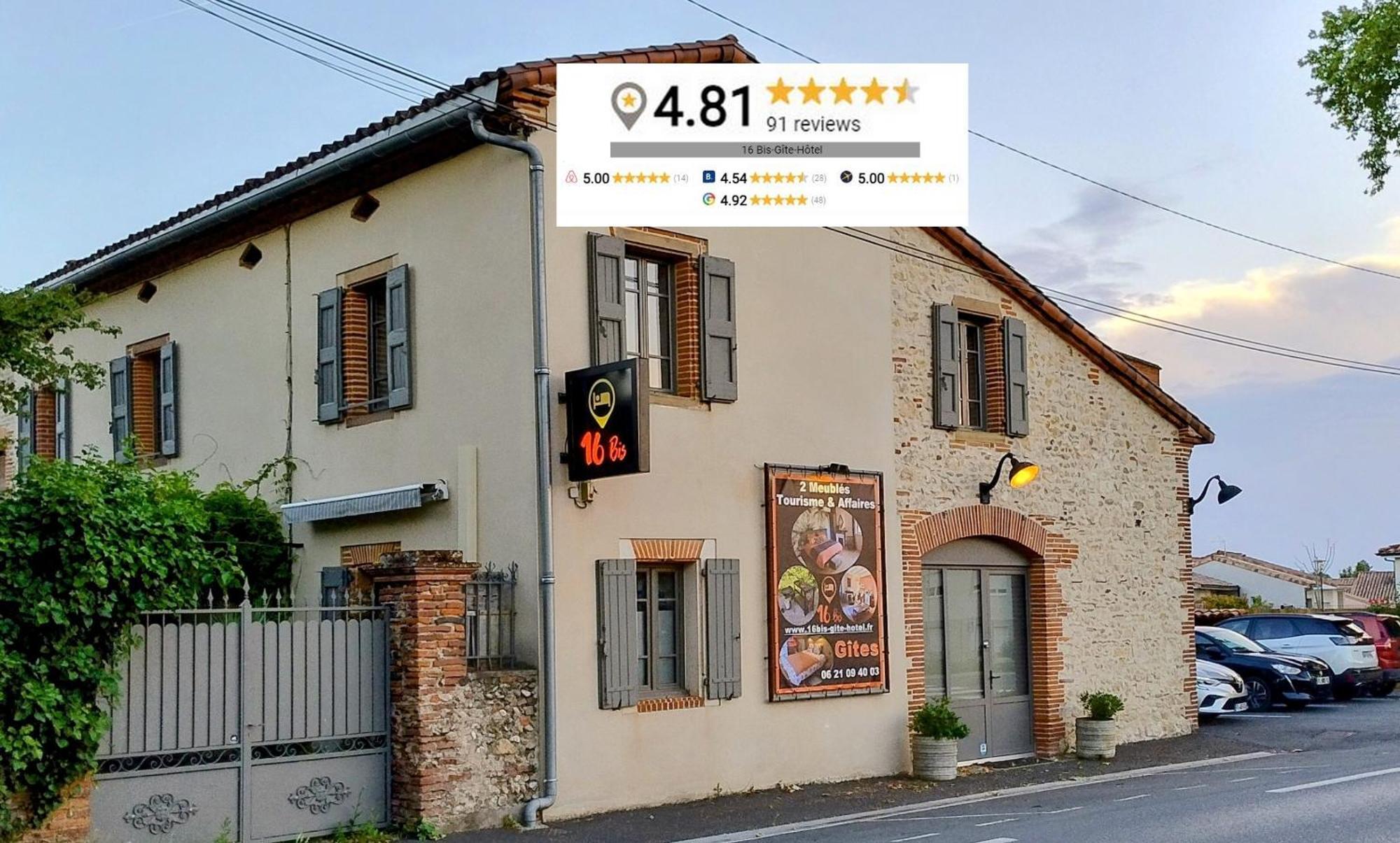 16 Bis-Gite-Hotel-Appartement Marssac-sur-Tarn Exterior photo